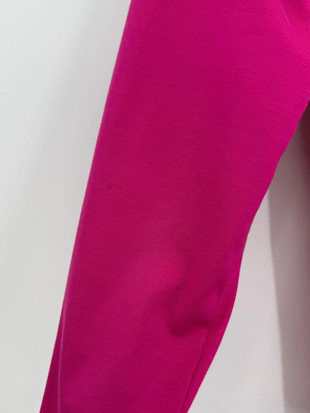 Lafayette 148 3/4 Sleeve Top with Back Zip | Magenta | Small / Medium